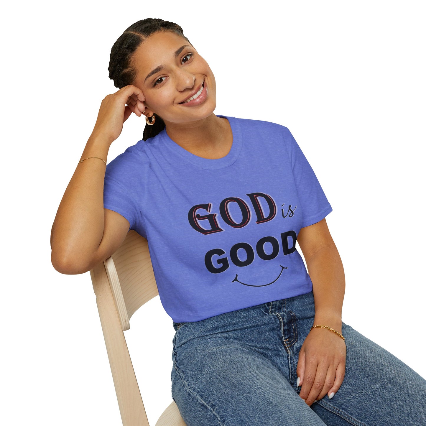 GOD IS GOOD - Unisex Softstyle T-Shirt