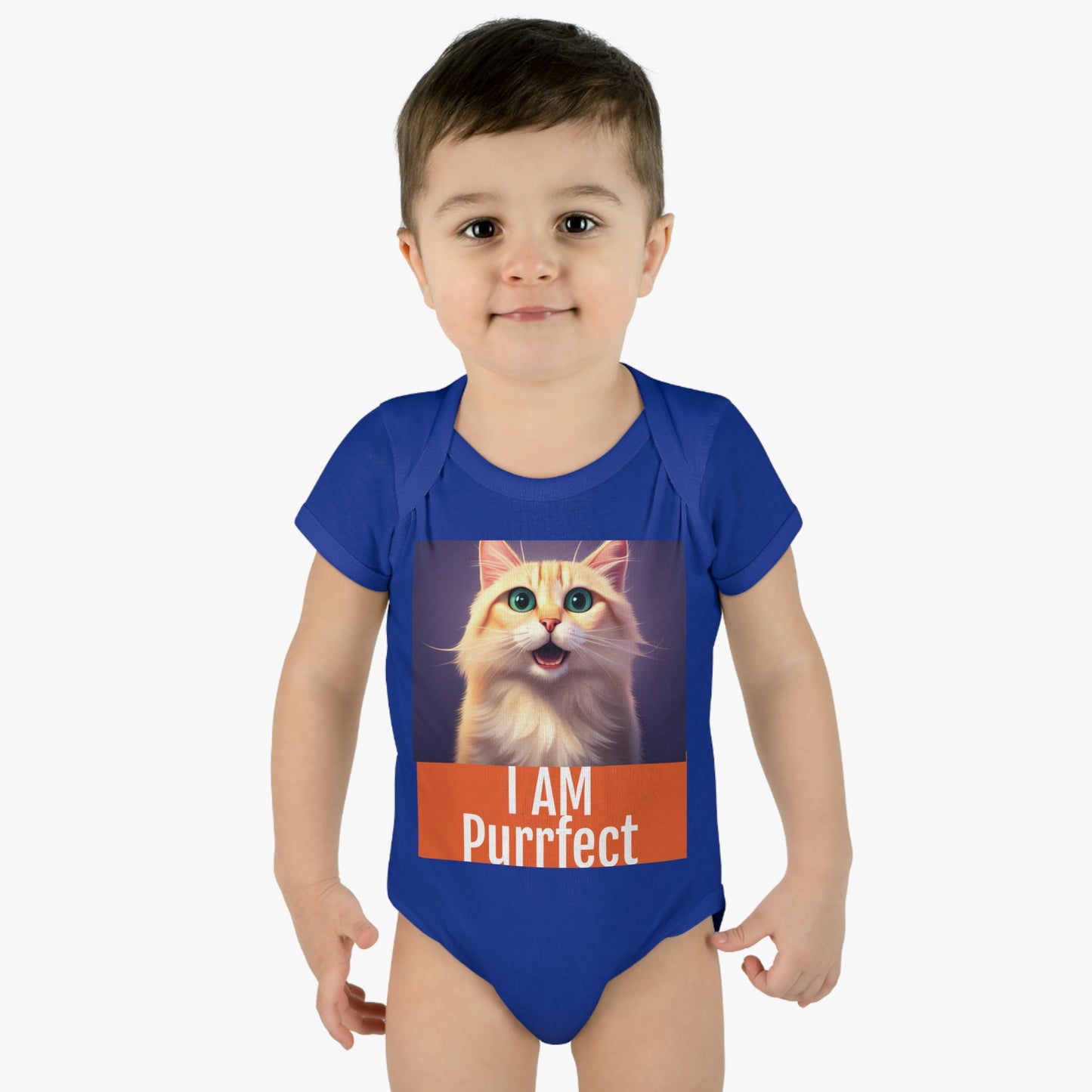 I Am Purfect Infant Baby Bodysuit