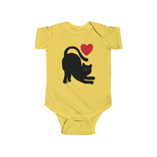 Heart Infant Fine Bodysuit