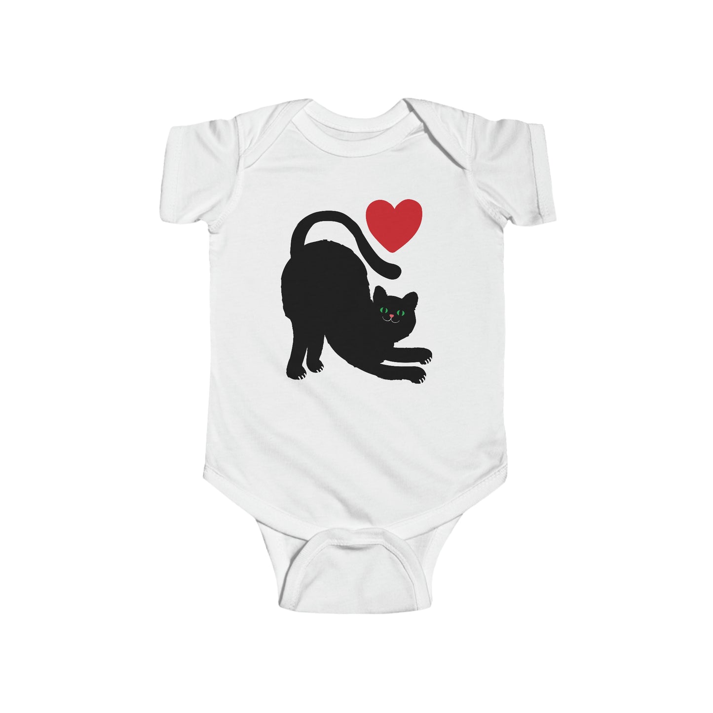 Heart Infant Fine Bodysuit