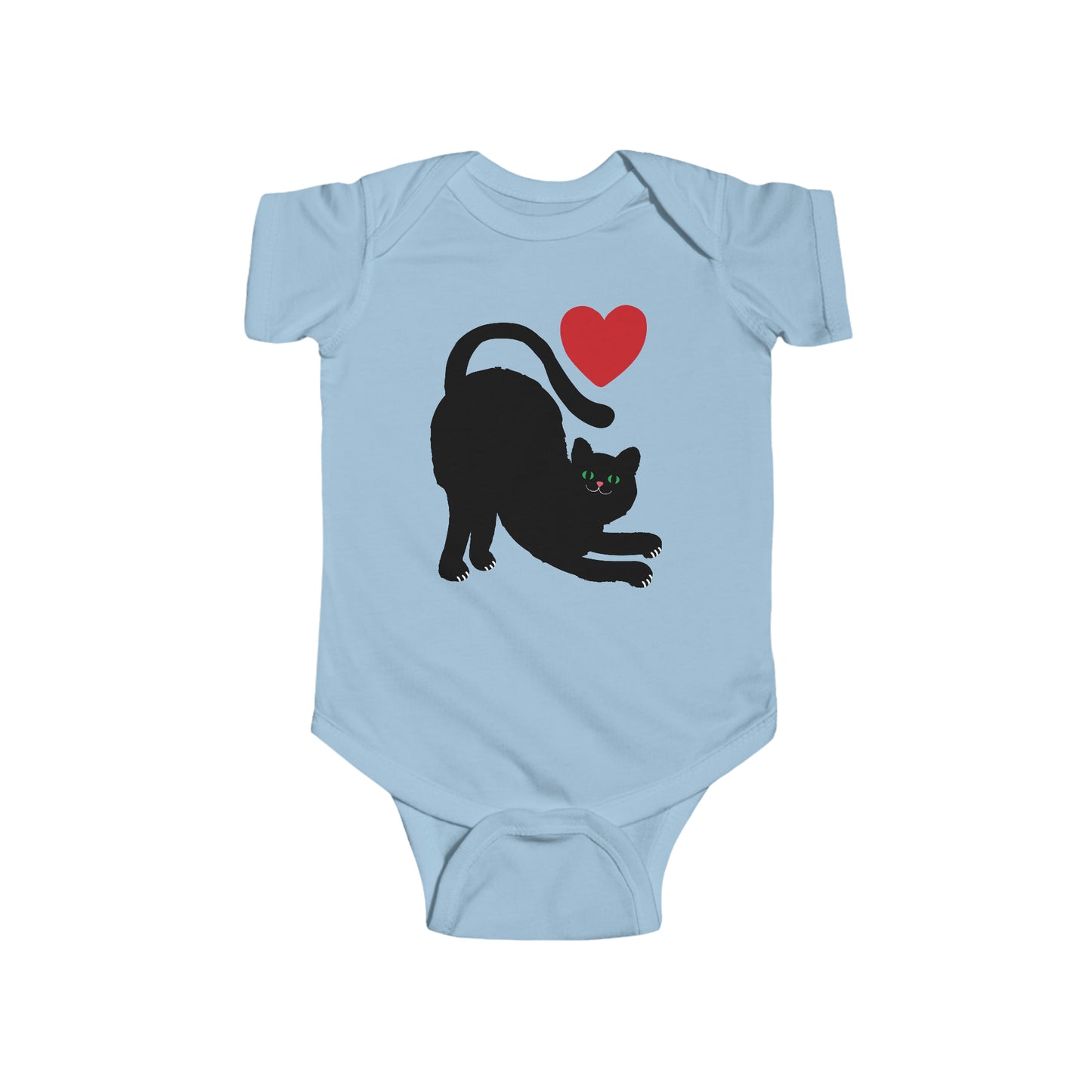 Heart Infant Fine Bodysuit