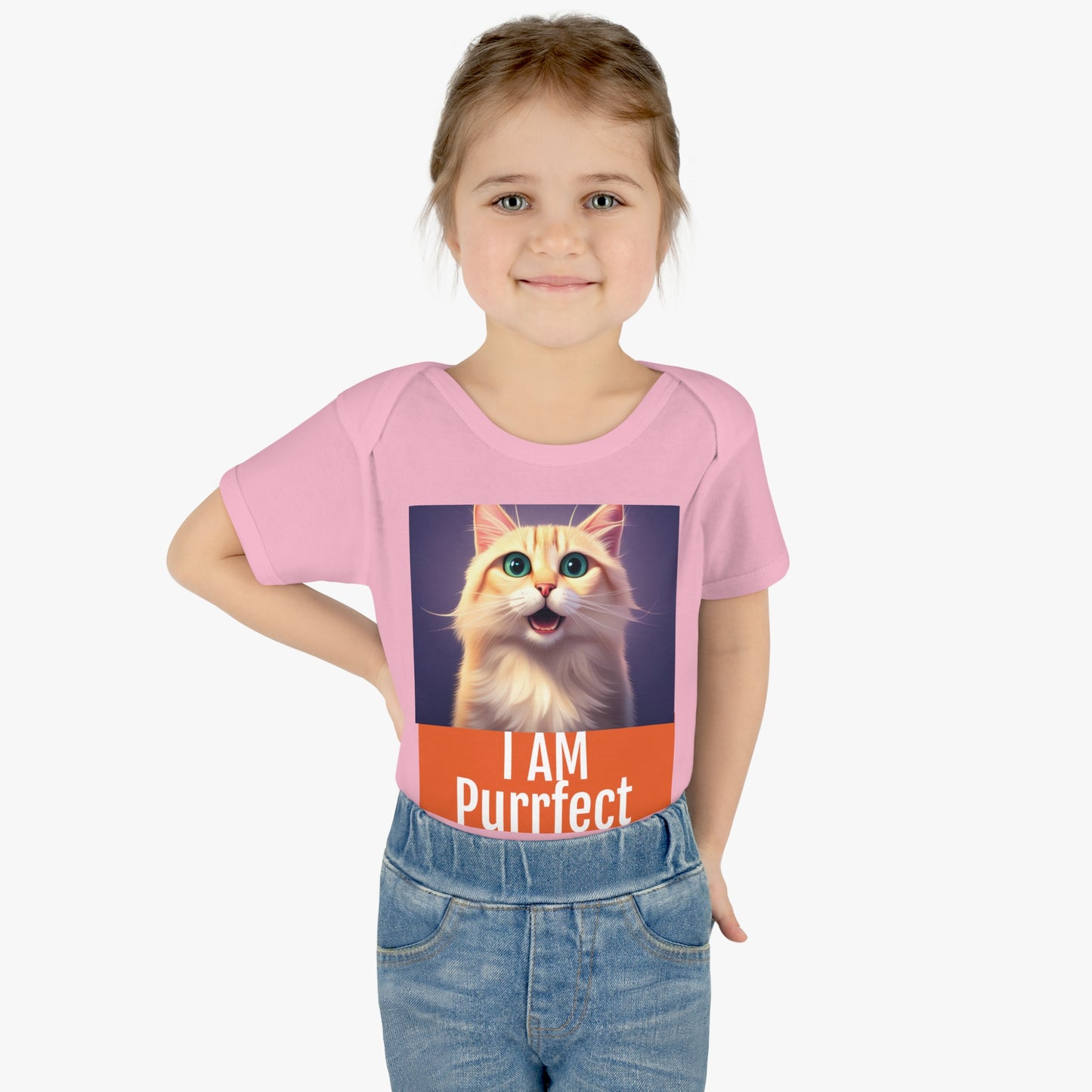 I Am Purfect Infant Baby Bodysuit