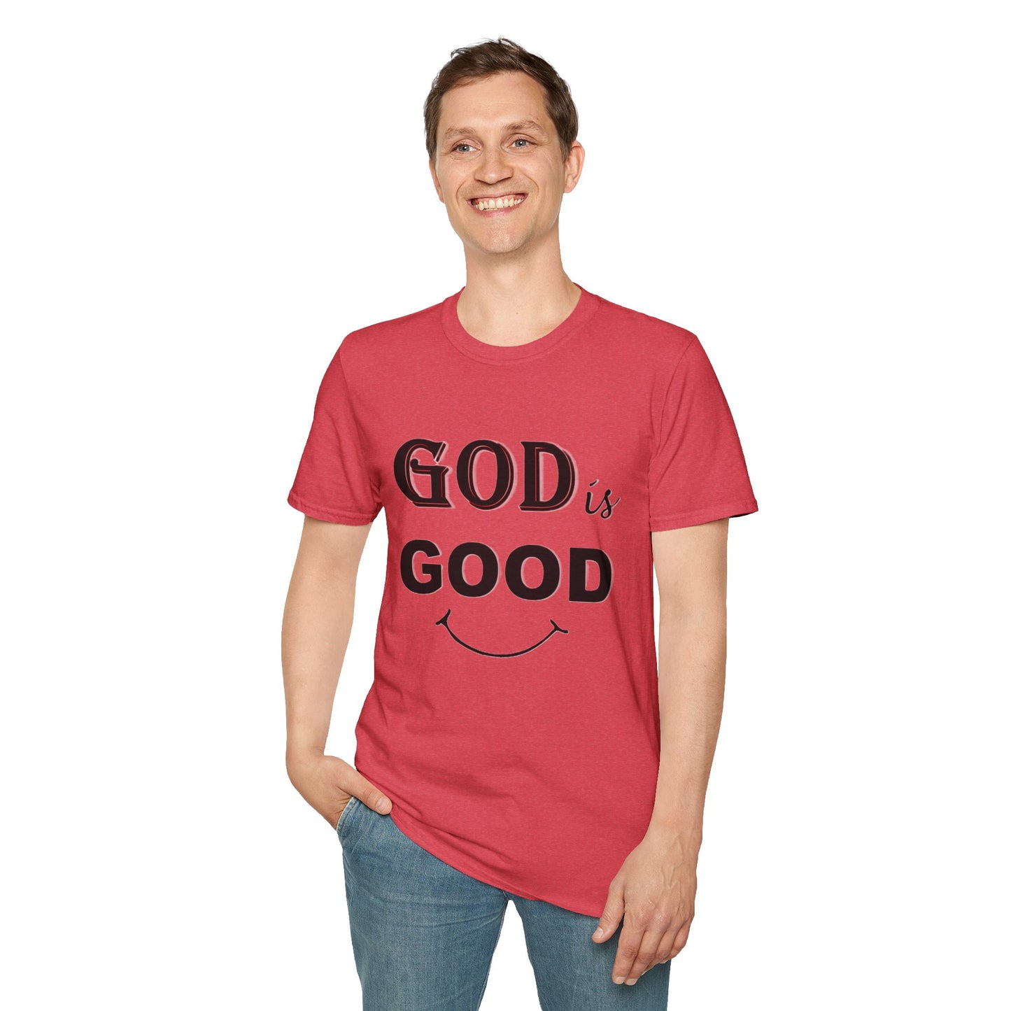 GOD IS GOOD - Unisex Softstyle T-Shirt