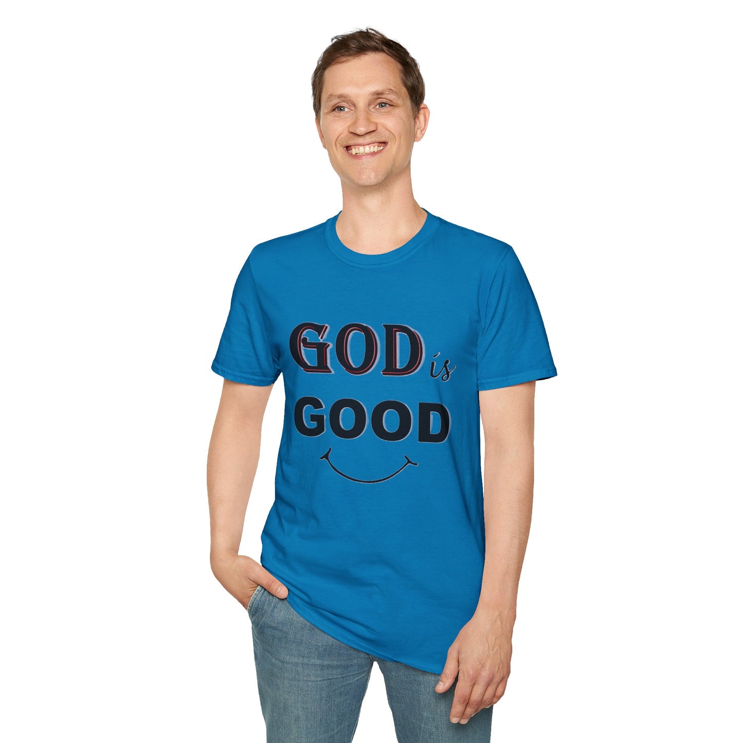 GOD IS GOOD - Unisex Softstyle T-Shirt