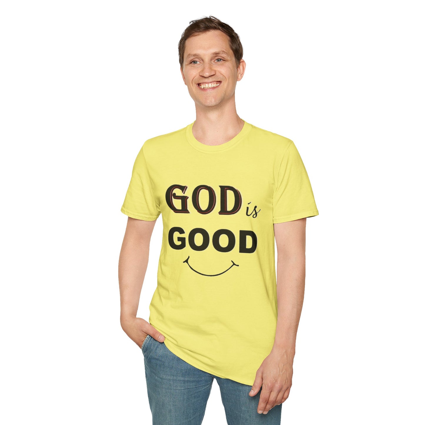 GOD IS GOOD - Unisex Softstyle T-Shirt