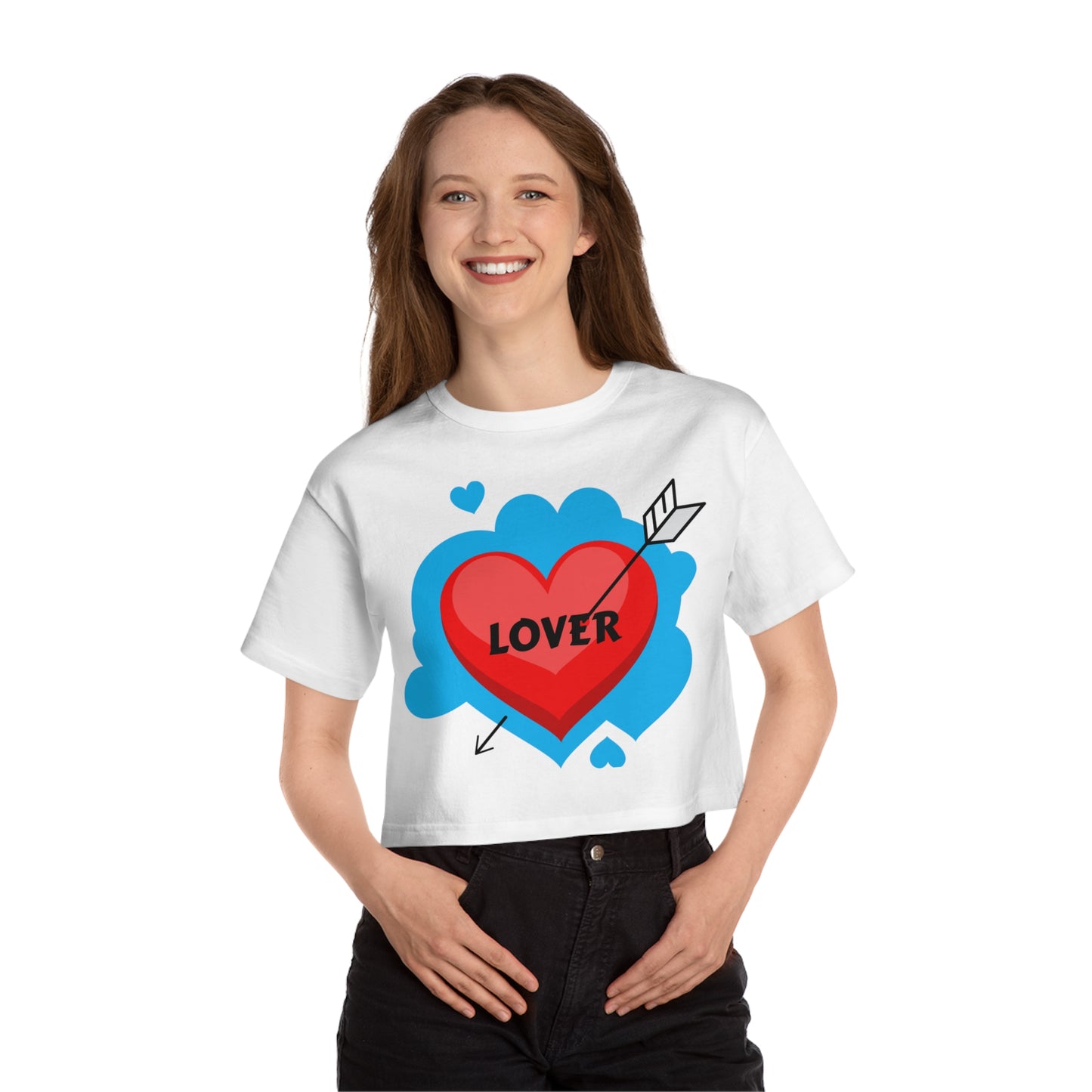 LOVER Champion Women's  Cropped T-Shirt