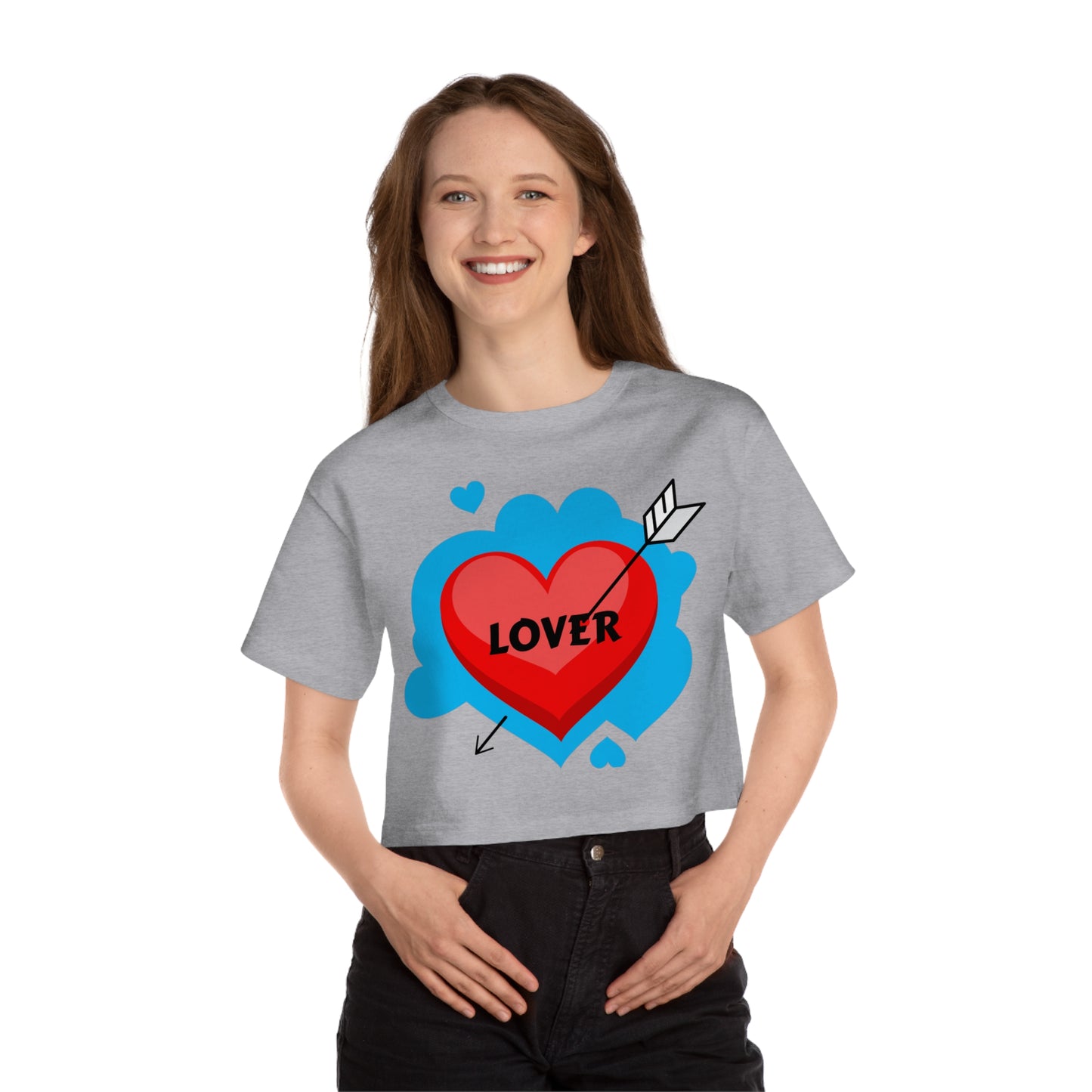 LOVER Champion Women's  Cropped T-Shirt