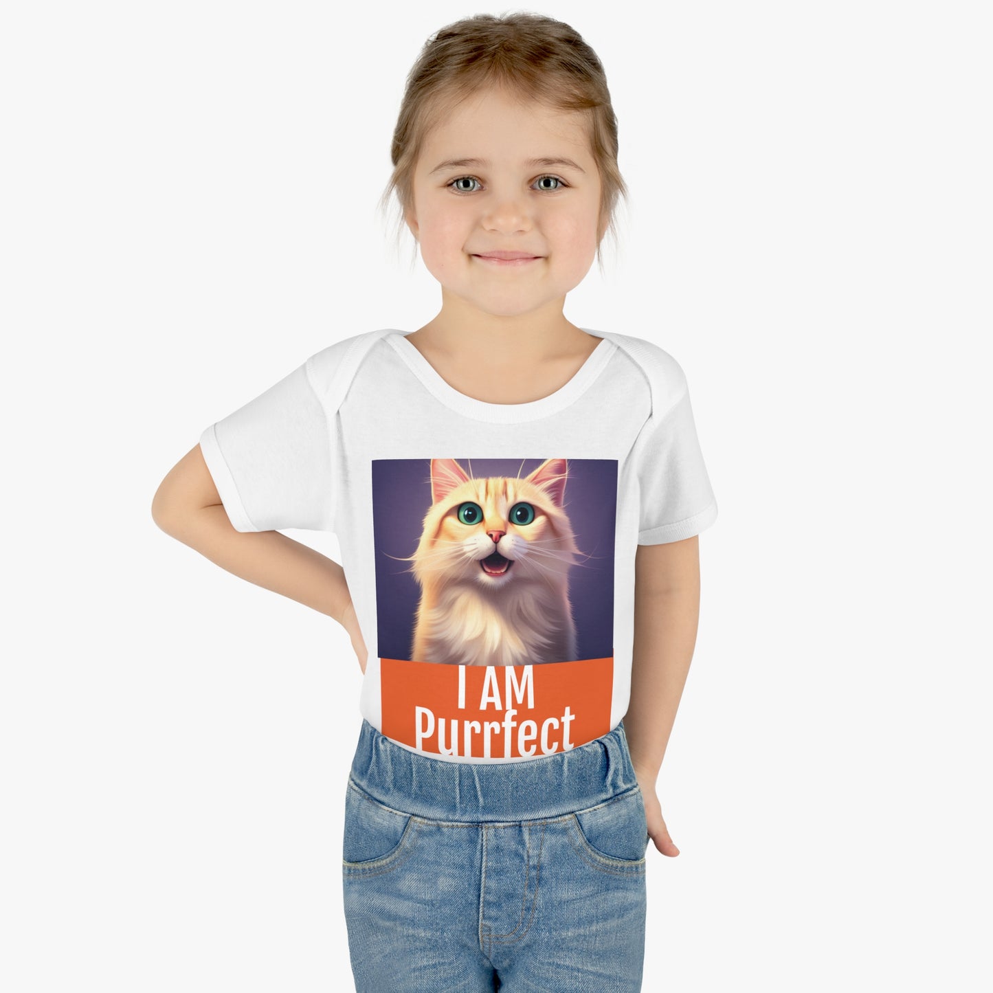 I Am Purfect Infant Baby Bodysuit