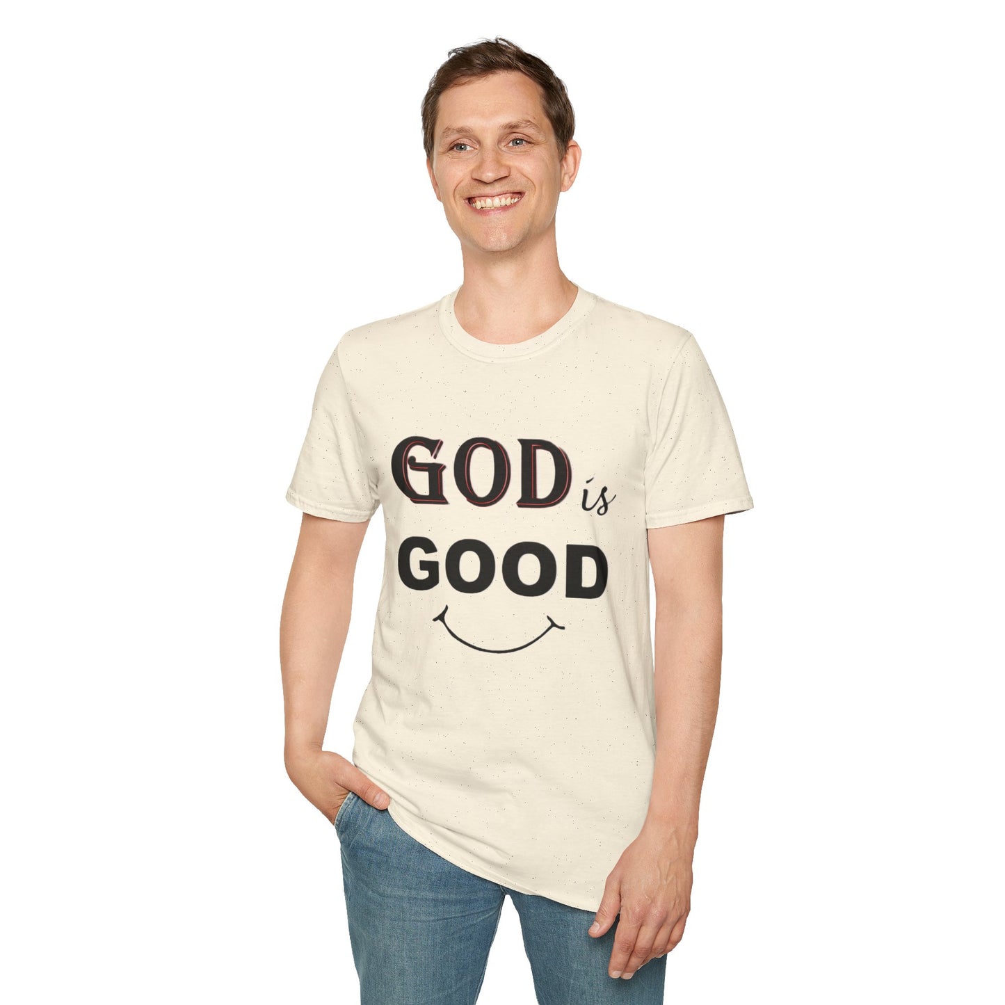 GOD IS GOOD - Unisex Softstyle T-Shirt