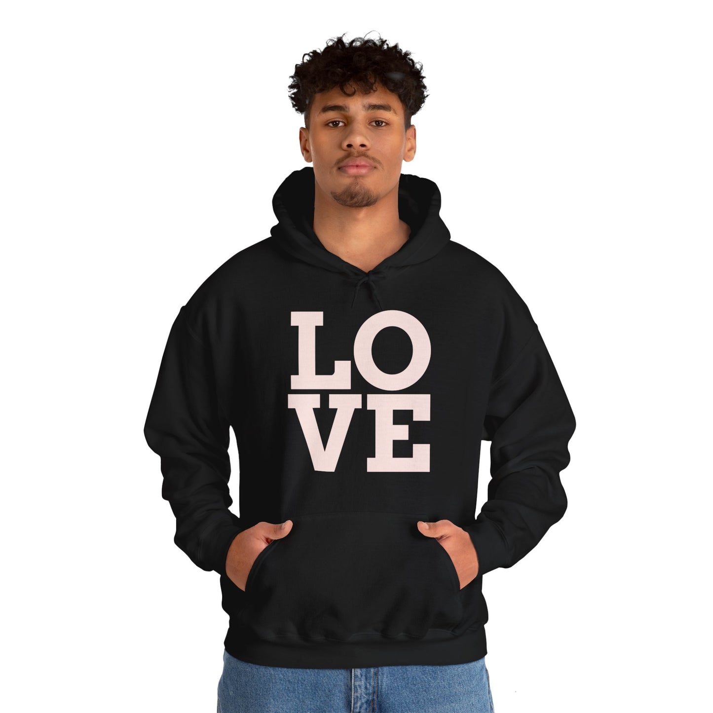 LOVE Unisex Heavy Blend™ Hooded Sweatshirt