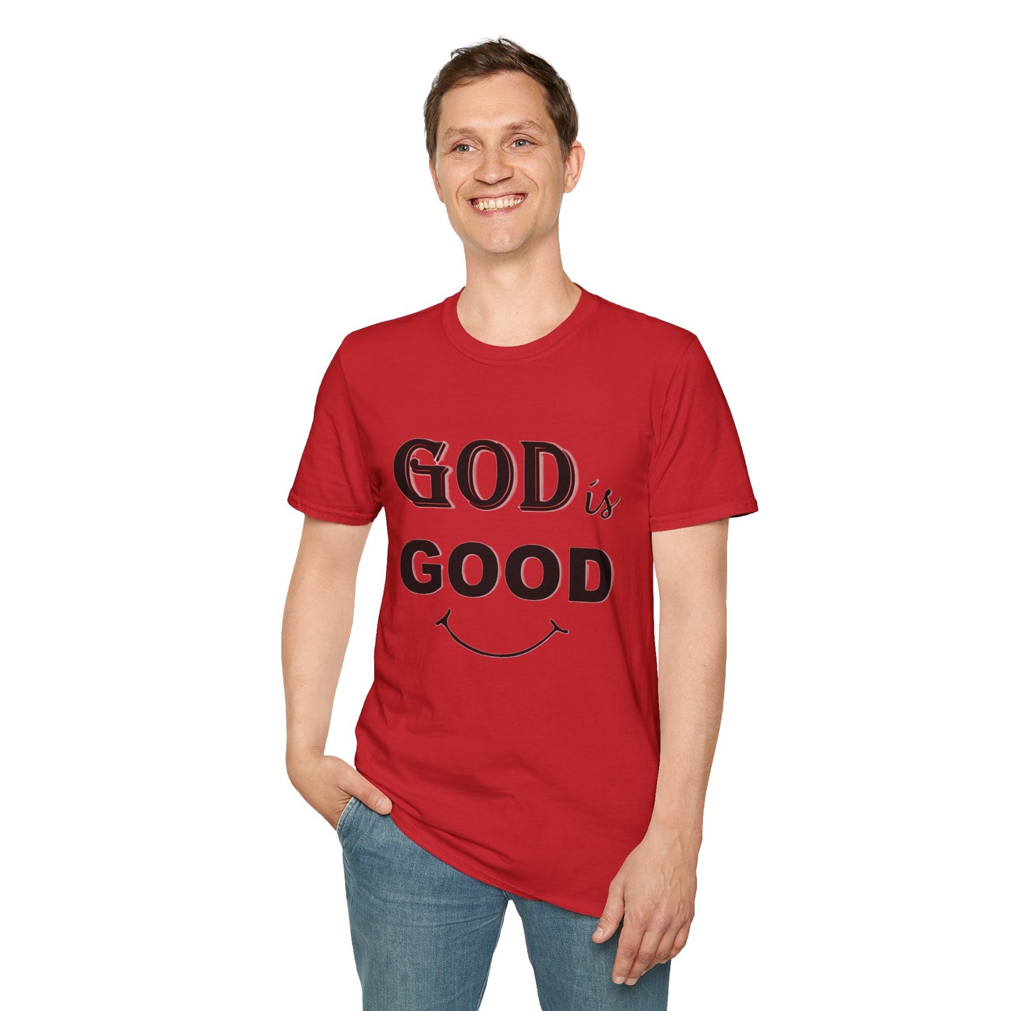 GOD IS GOOD - Unisex Softstyle T-Shirt