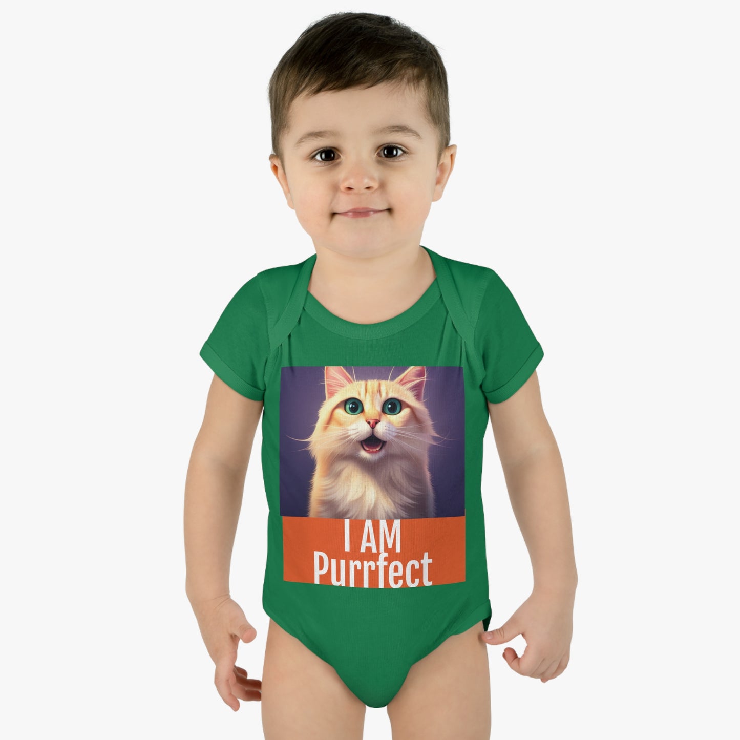 I Am Purfect Infant Baby Bodysuit