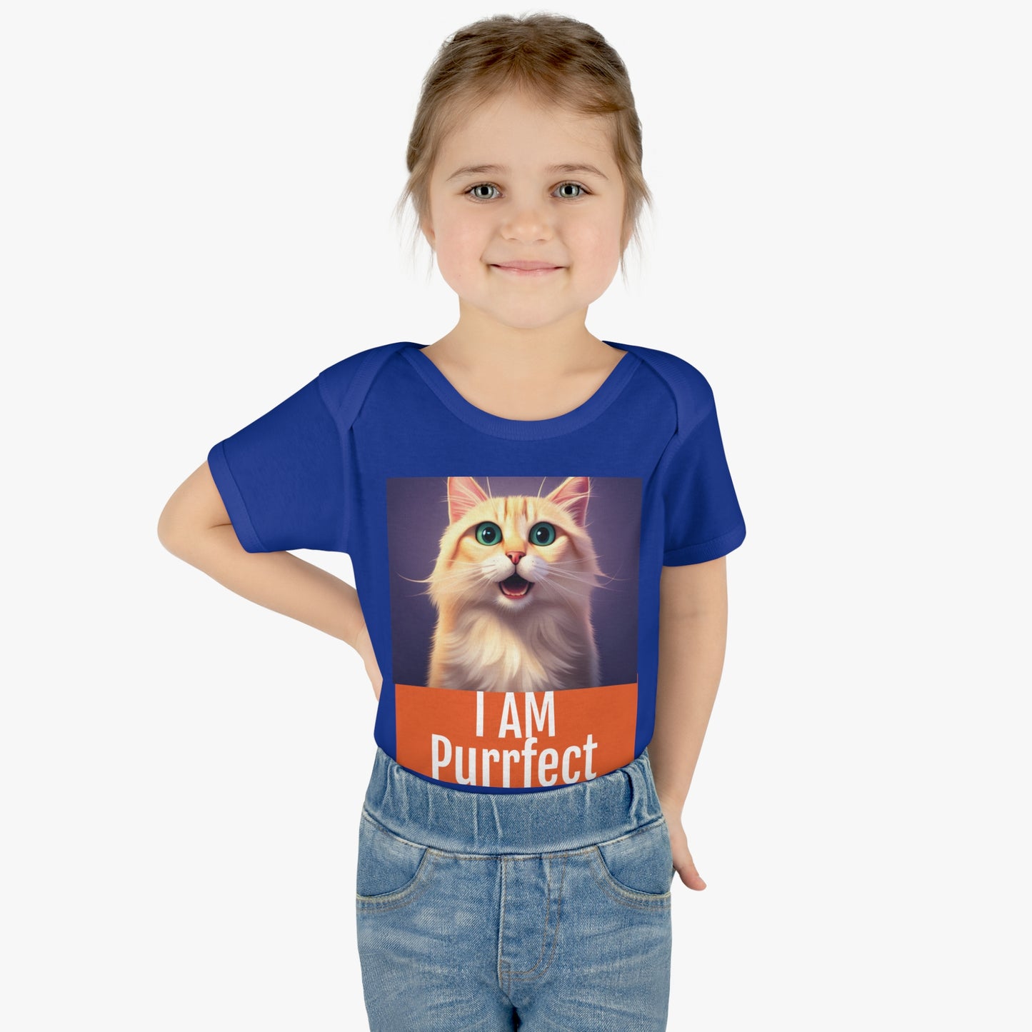 I Am Purfect Infant Baby Bodysuit