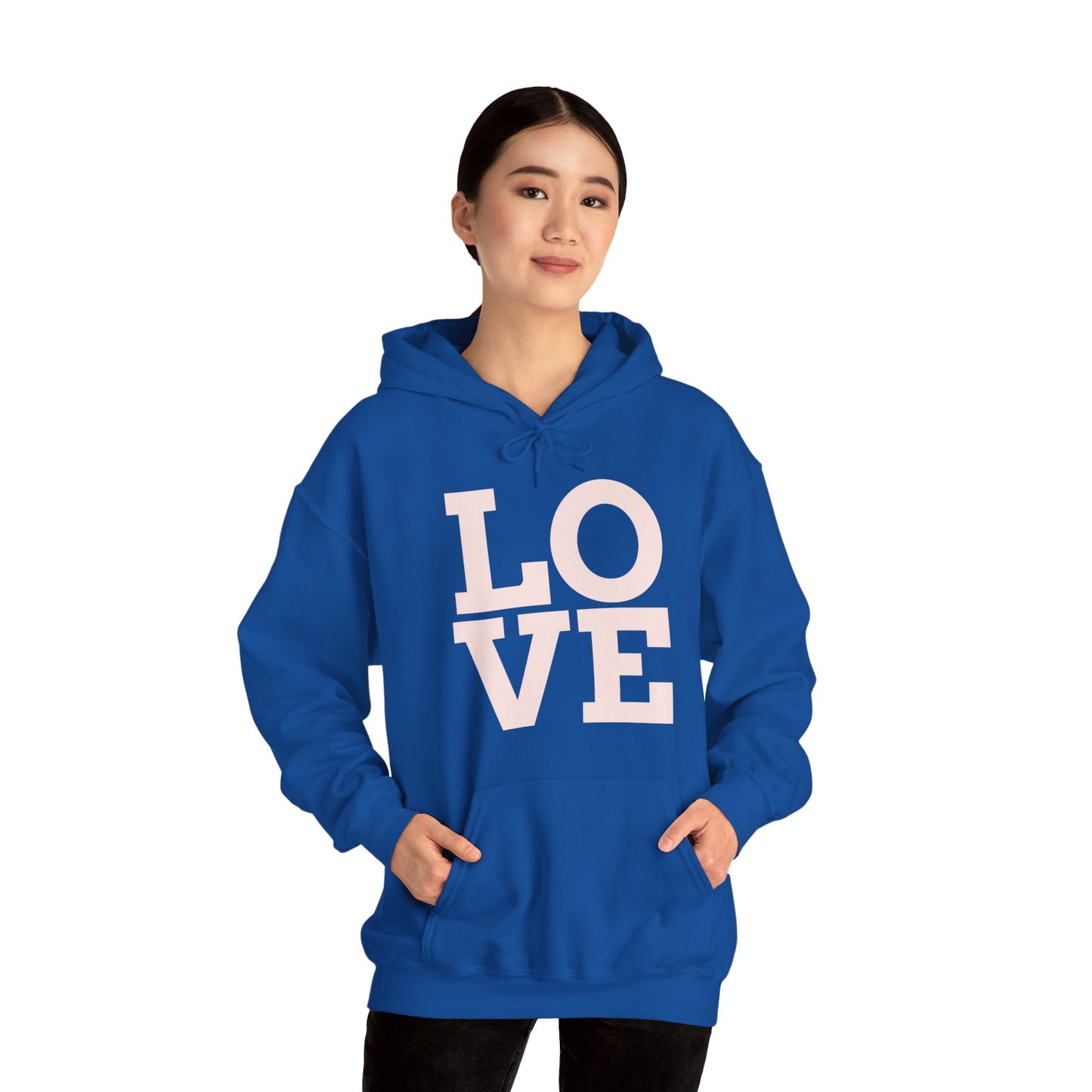 LOVE Unisex Heavy Blend™ Hooded Sweatshirt