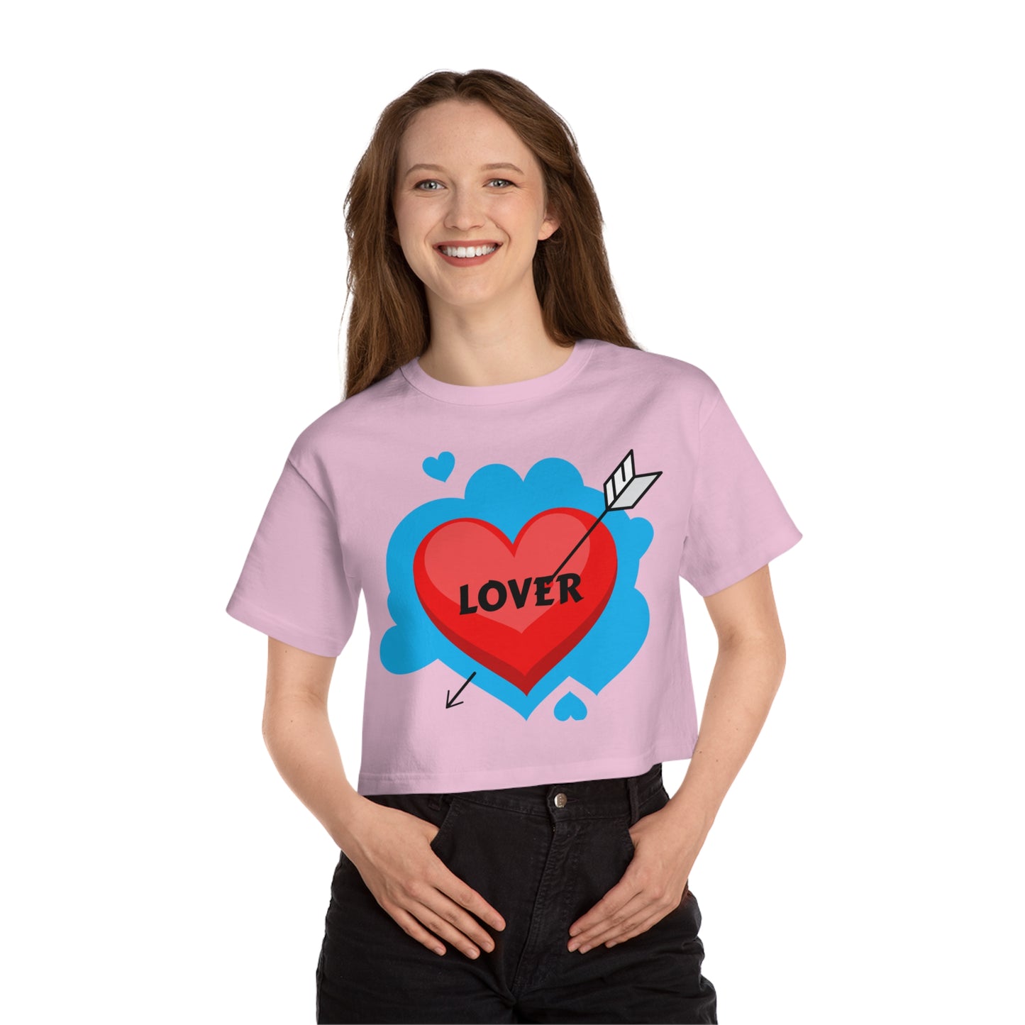 LOVER Champion Women's  Cropped T-Shirt