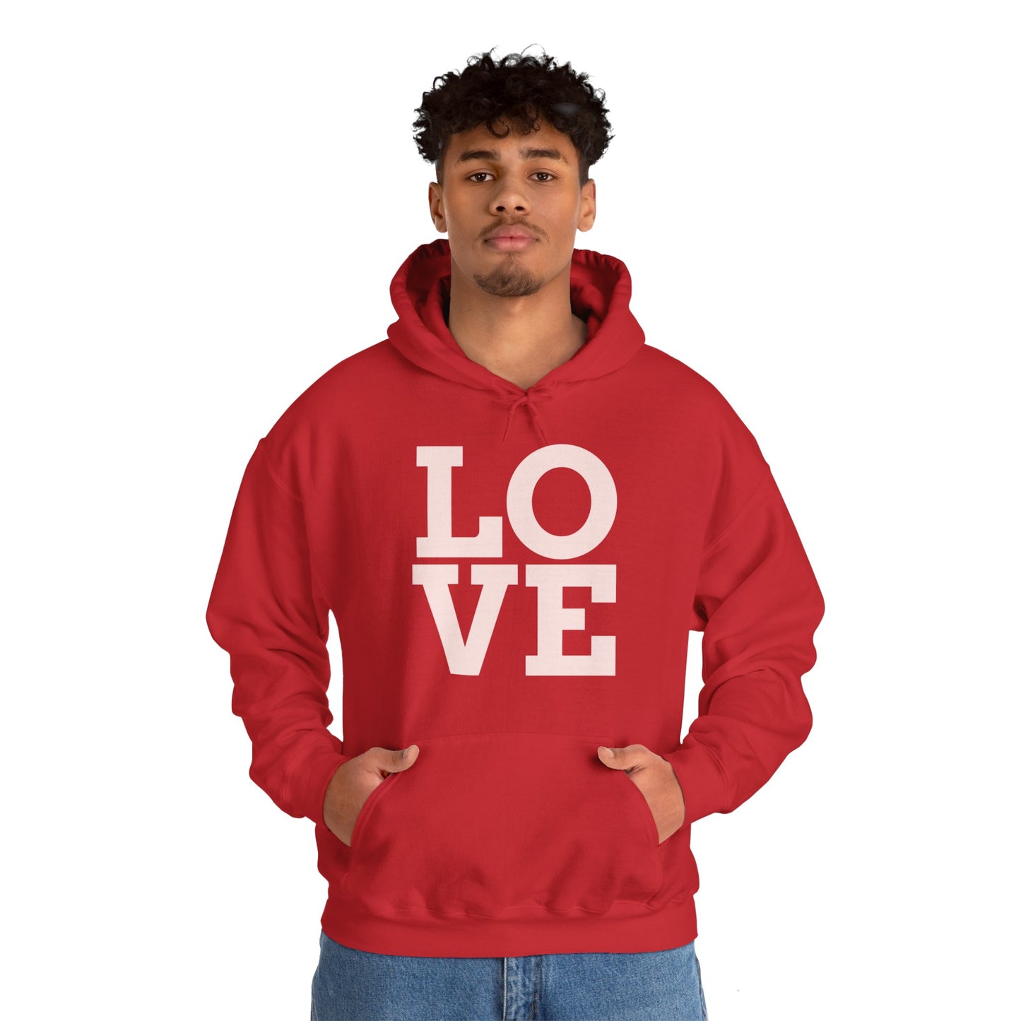 LOVE Unisex Heavy Blend™ Hooded Sweatshirt