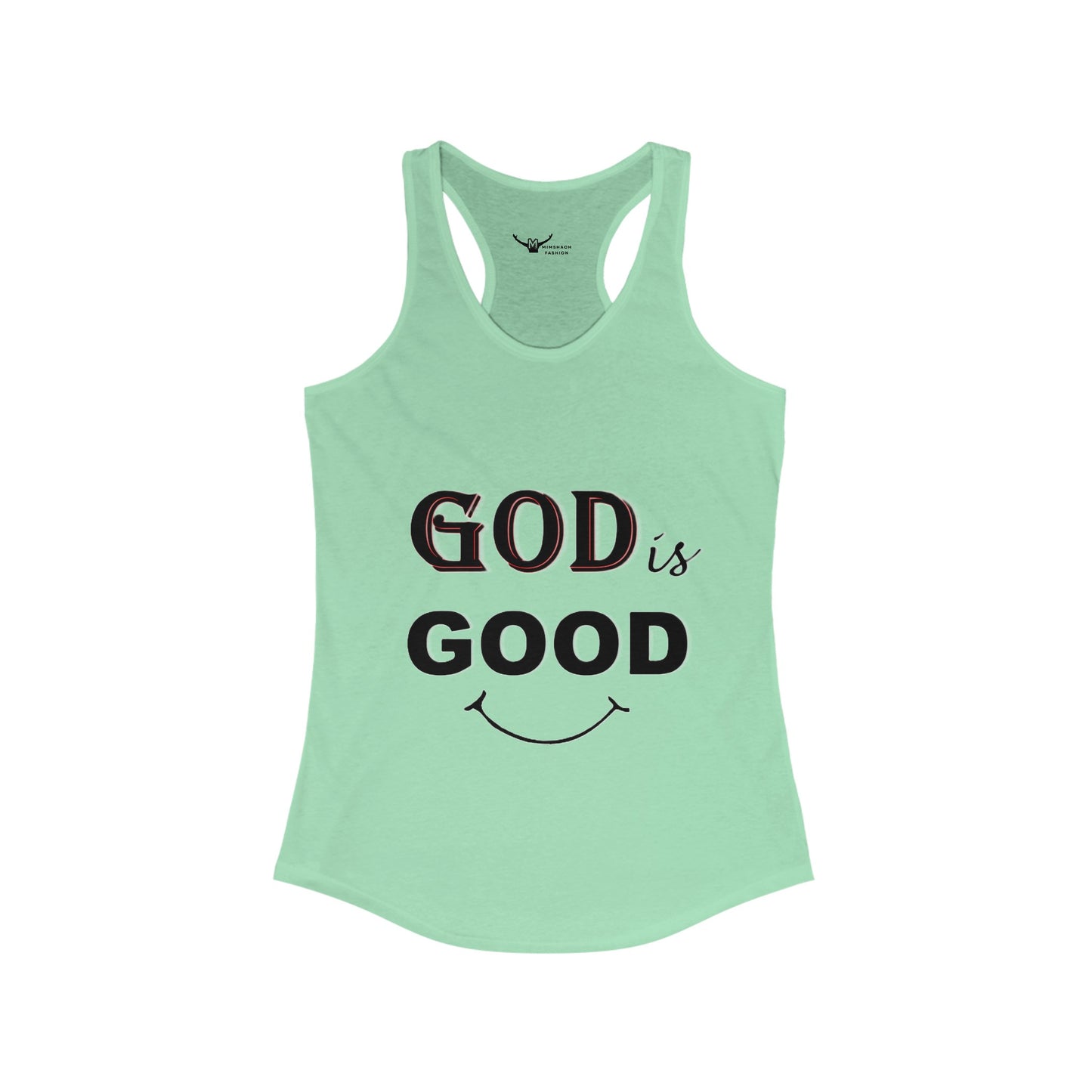 GOD IS GOOD -Women's Racerback Tank