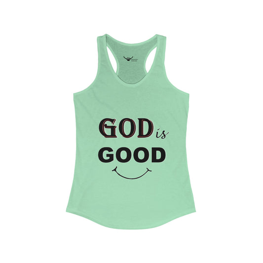 GOD IS GOOD -Women's Racerback Tank