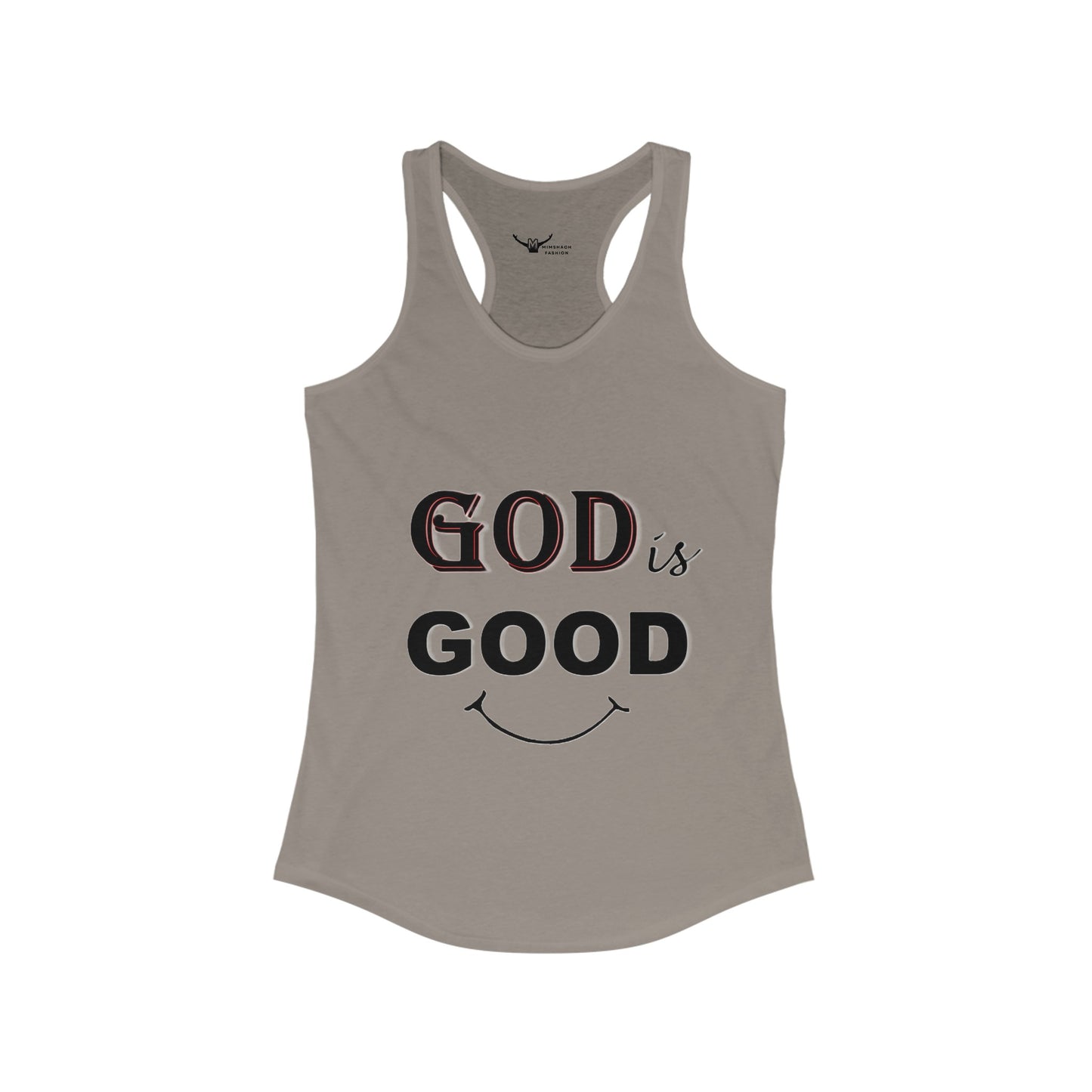 GOD IS GOOD -Women's Racerback Tank