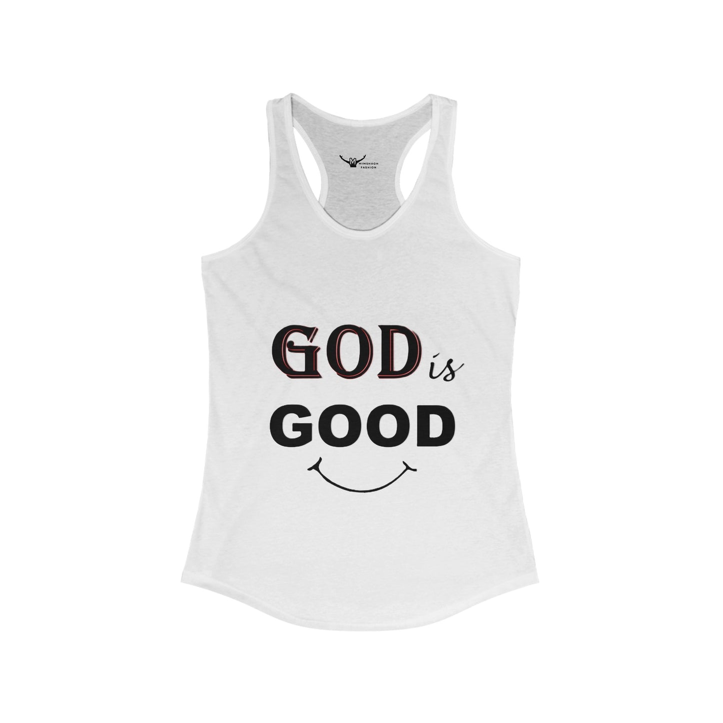 GOD IS GOOD -Women's Racerback Tank