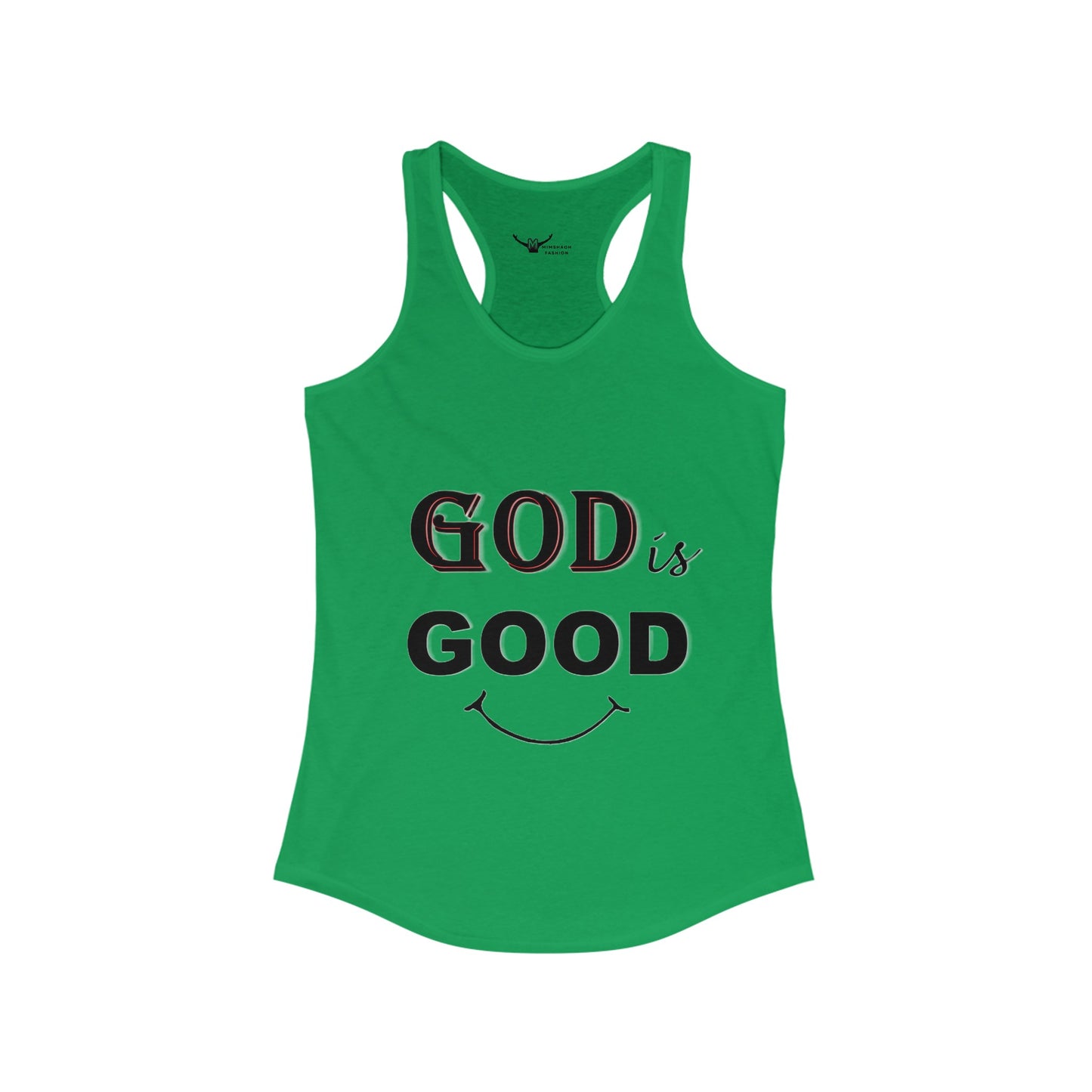 GOD IS GOOD -Women's Racerback Tank