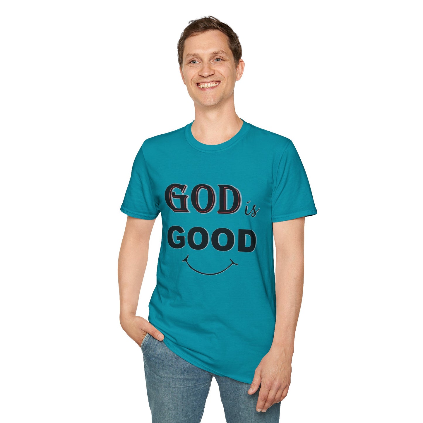 GOD IS GOOD - Unisex Softstyle T-Shirt