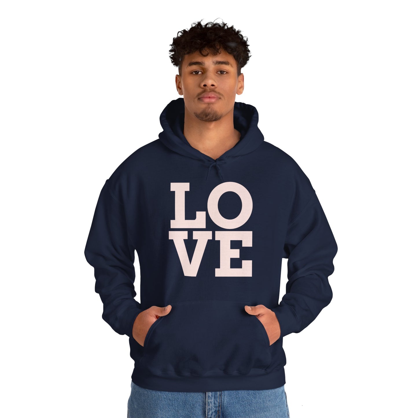 LOVE Unisex Heavy Blend™ Hooded Sweatshirt