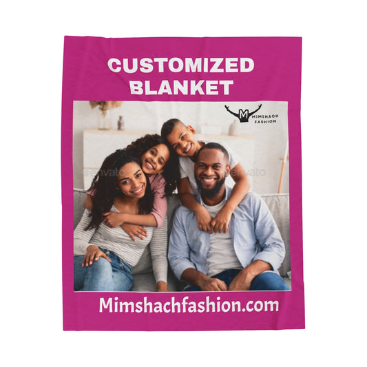 Customized Plush Blanket