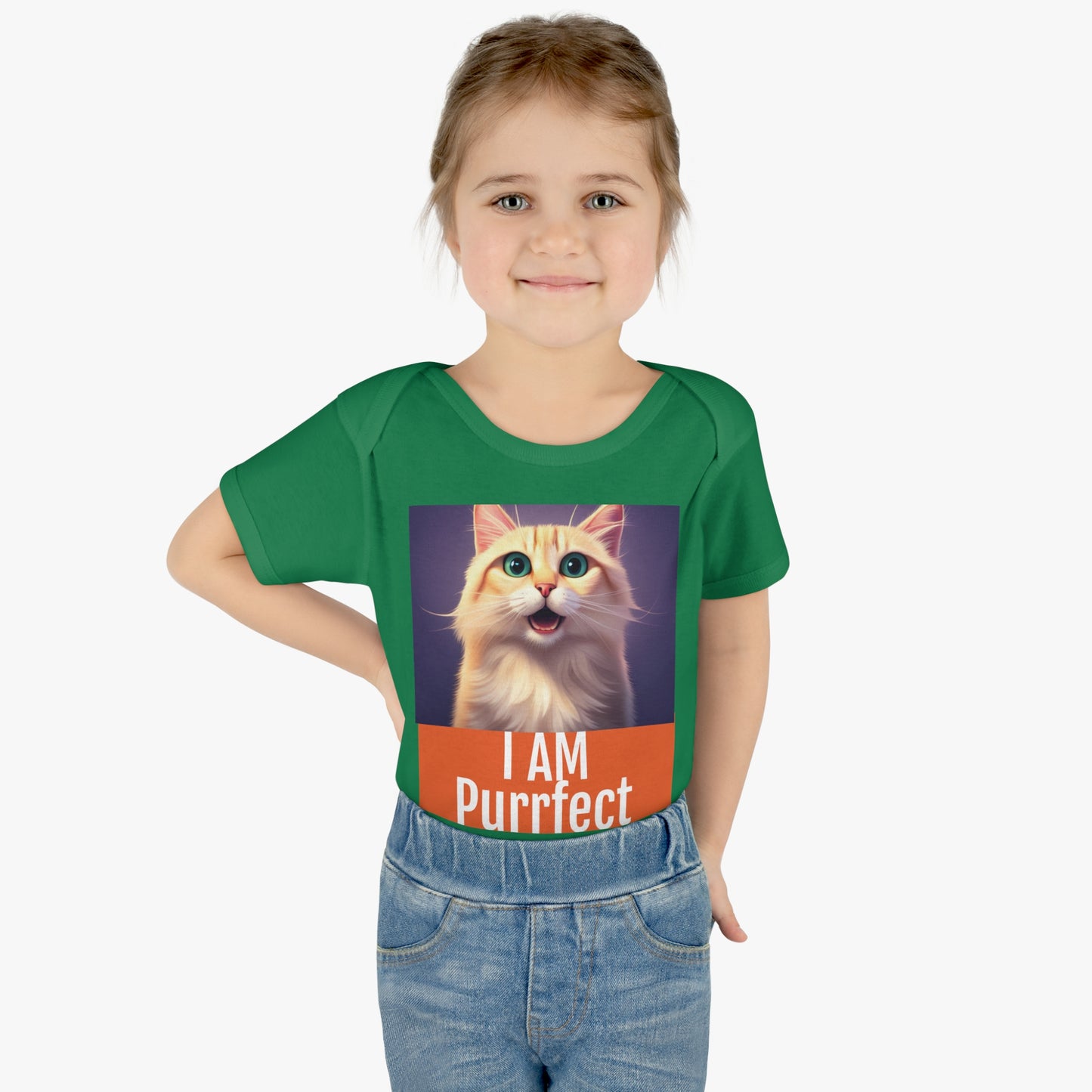 I Am Purfect Infant Baby Bodysuit