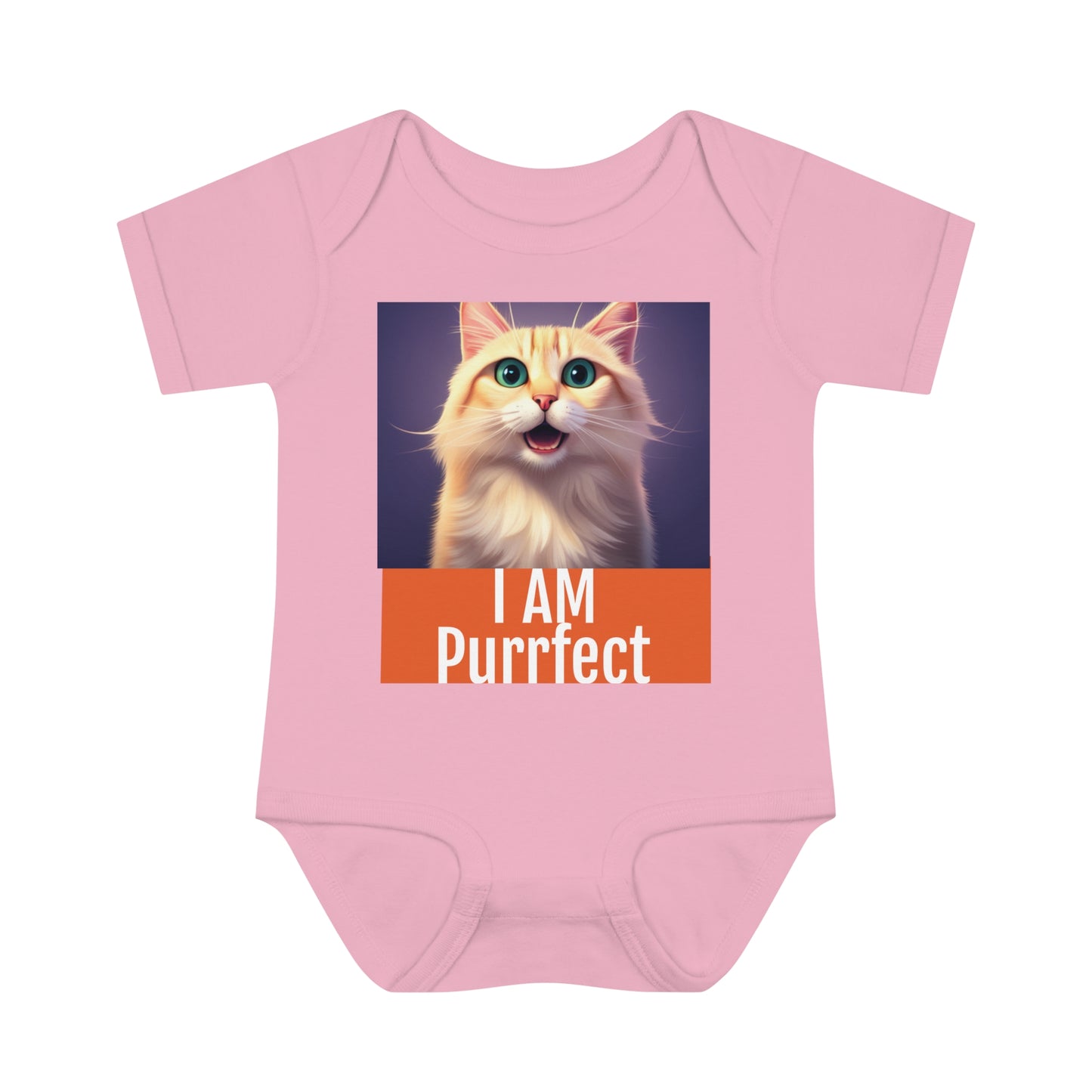 I Am Purfect Infant Baby Bodysuit