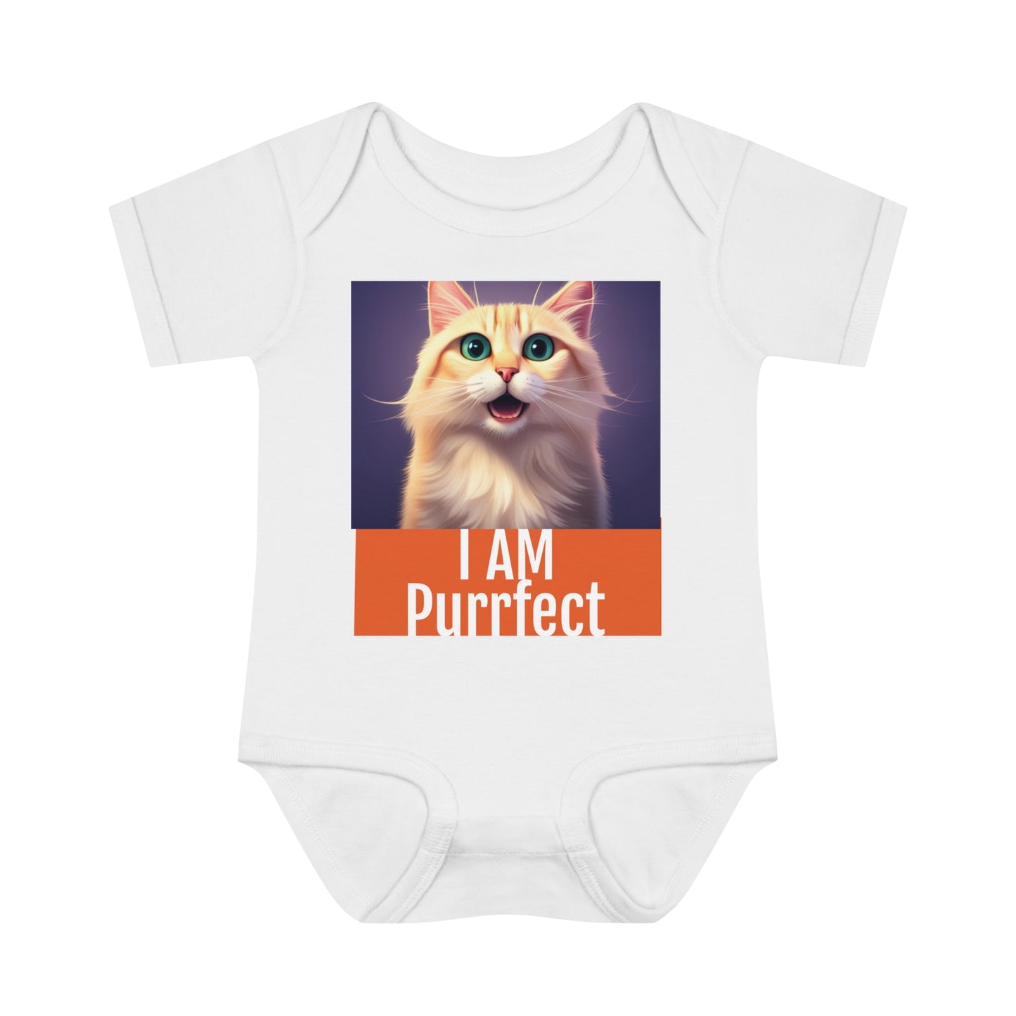 I Am Purfect Infant Baby Bodysuit