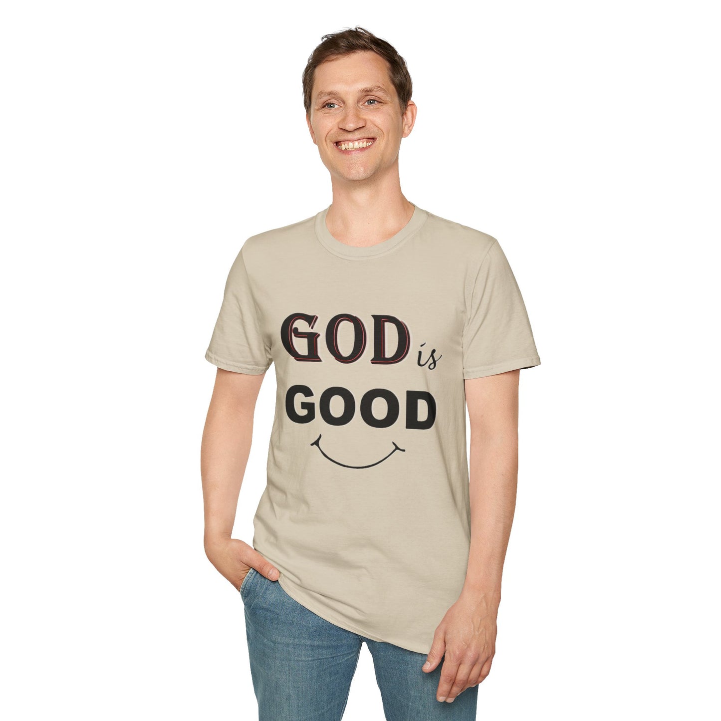 GOD IS GOOD - Unisex Softstyle T-Shirt