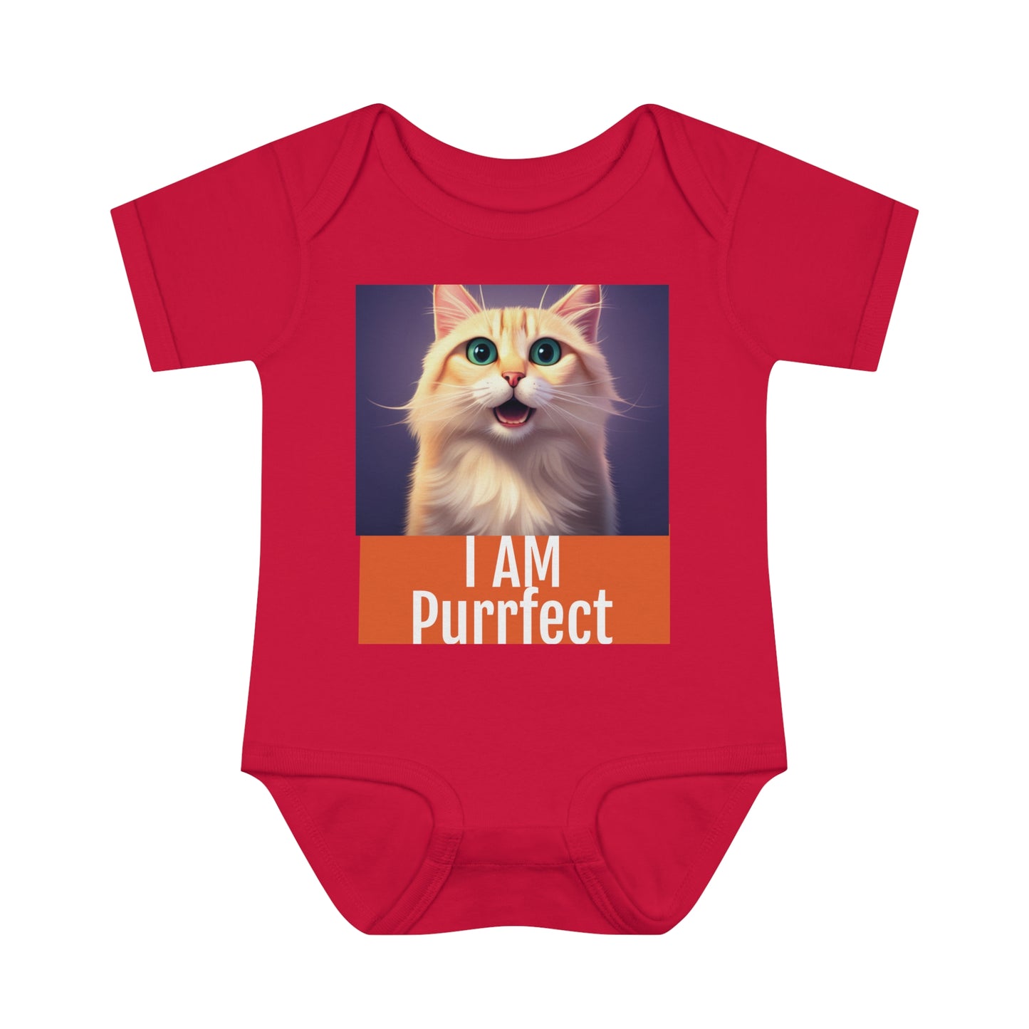 I Am Purfect Infant Baby Bodysuit