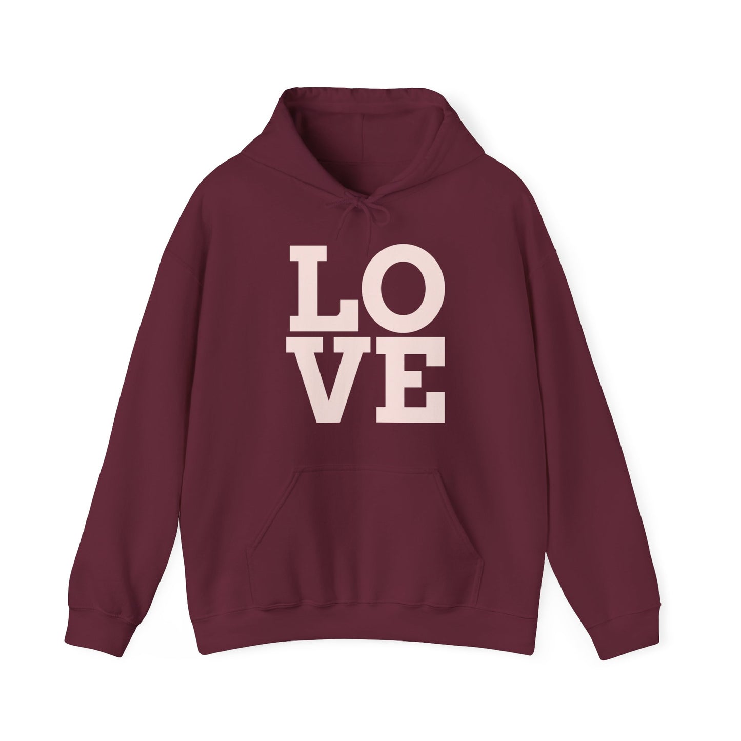 LOVE Unisex Heavy Blend™ Hooded Sweatshirt