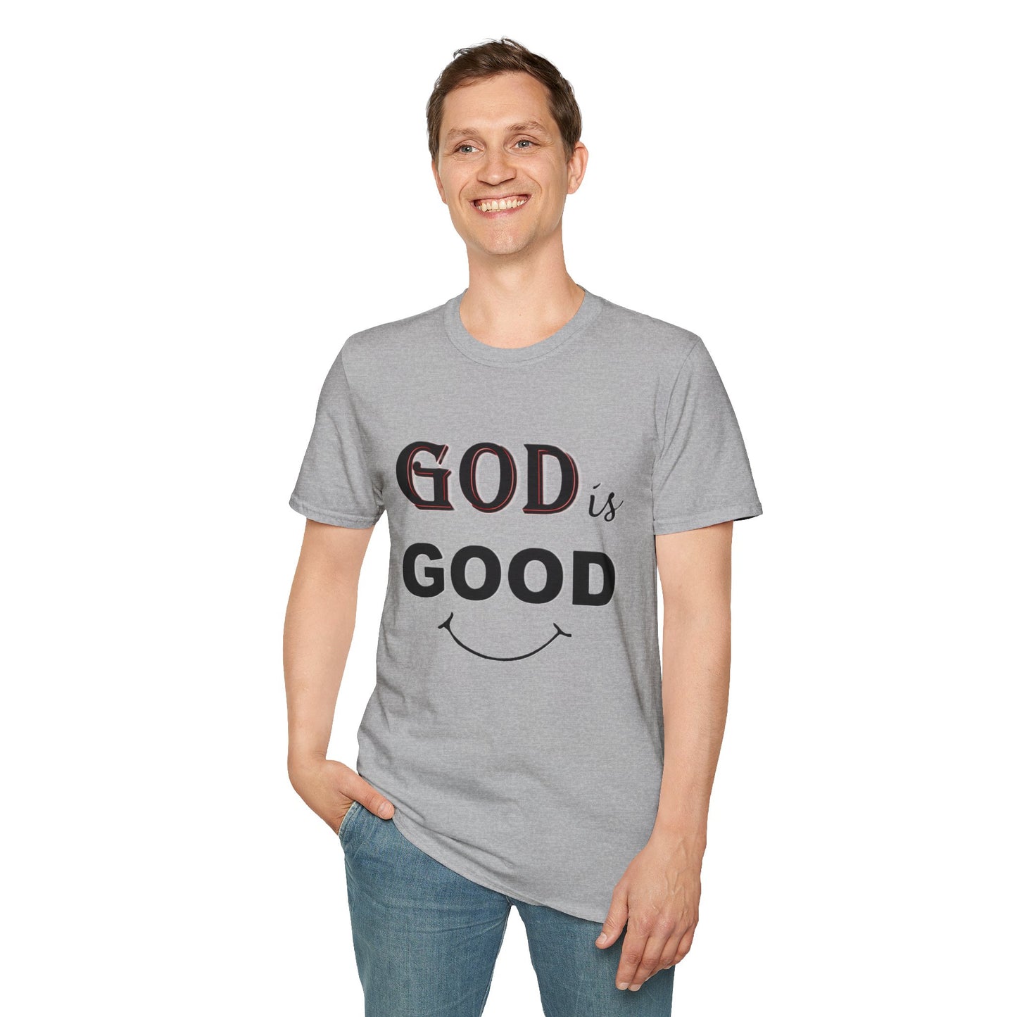 GOD IS GOOD - Unisex Softstyle T-Shirt